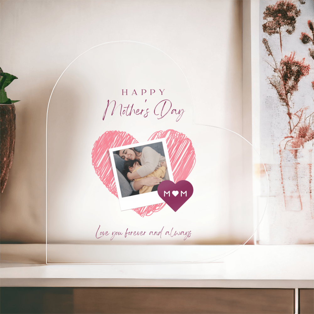 Treasured Mom – Printed Acrylic Keepsake
