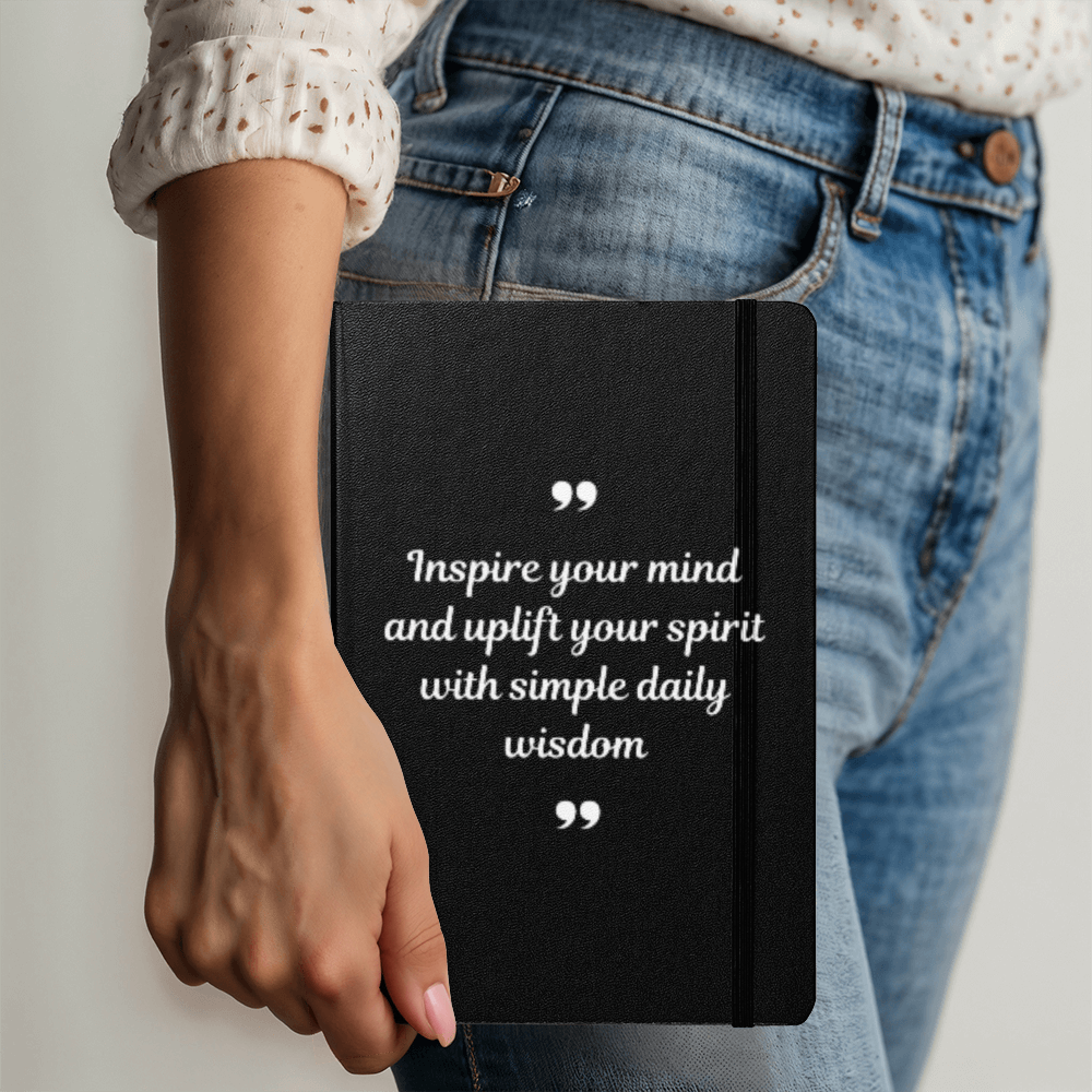 Inspire Your Mind Leather Journal