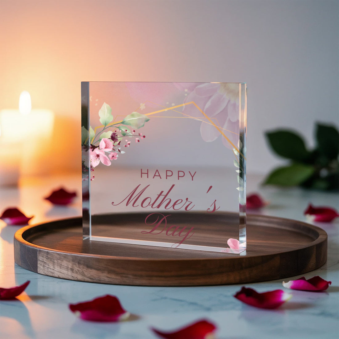 Mother's Day Printed Acrylic Block – A Gift She'll Treasure Forever