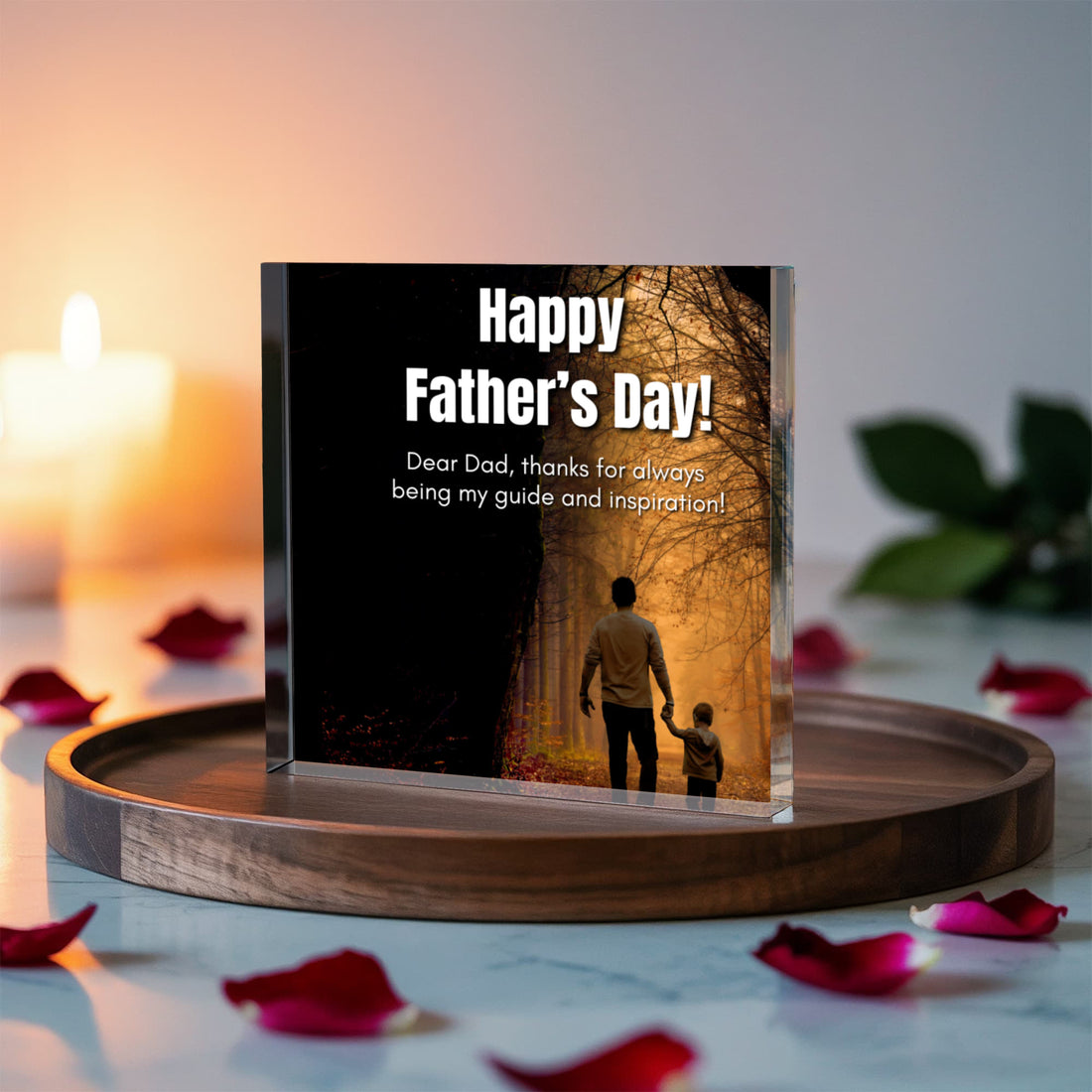 A Gift That Says Thanks – Printed Acrylic for Dad